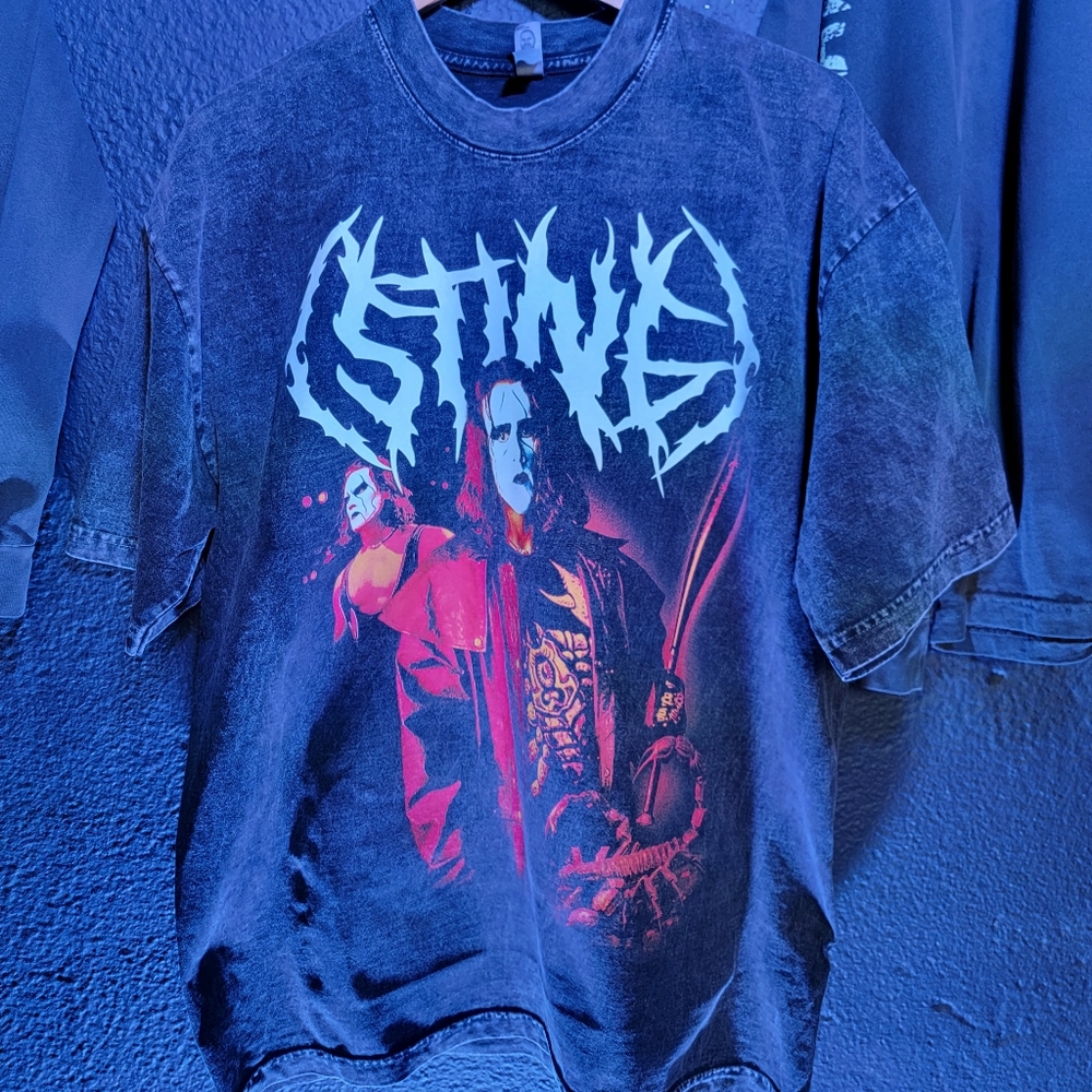 One of a kind WCW Sting shirt XL